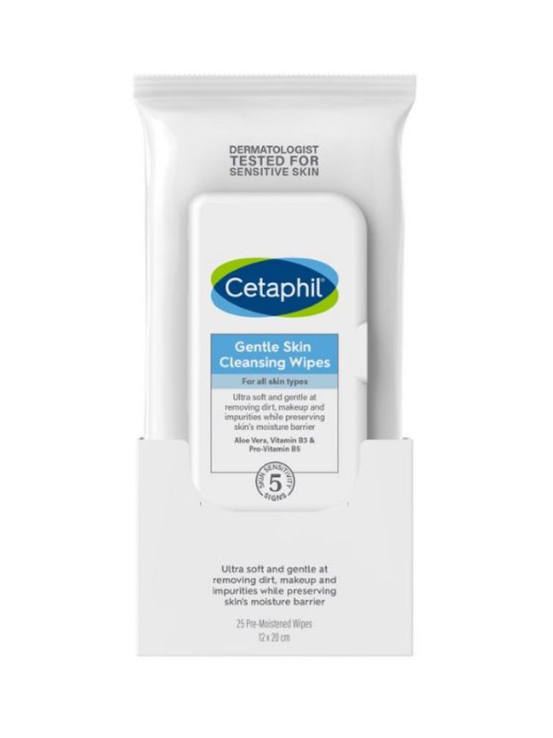 Cetaphil Gentle Skin Cleansing Wipes Clear Edamama